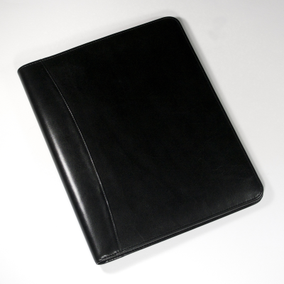 ECO-VERDE A4 NON-ZIPPED FOLDER IN BLACK