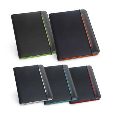 FITZGERALD A4 FOLDER in PU & 800D with Lined Pages