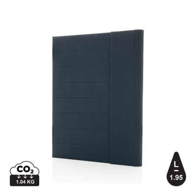 IMPACT AWARE™ A4 PORTFOLIO with Magnetic Closure in Navy