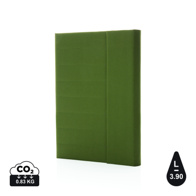 IMPACT AWARE™ A5 NOTE BOOK with Magnetic Closure in Green