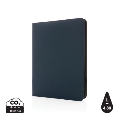 IMPACT AWARE™ DELUXE 300D TECH PORTFOLIO with Zipper in Navy