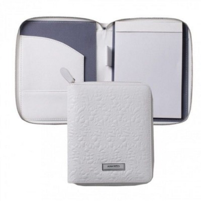 NINA RICCI NEVE A5 ZIP AROUND CONFERENCE FOLDER