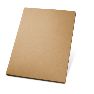 POE A4 DOCUMENT FOLDER MADE FROM 100% RECYCLED PAPER in Natural