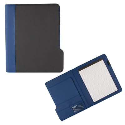PU CONFERENCE FOLDER in Blue & Black