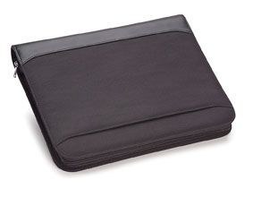 QUADRA BURBANK DELUXE ZIP AROUND CONFERENCE FOLDER