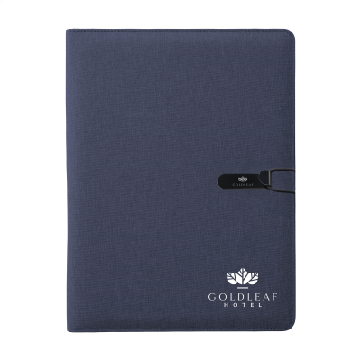QUEST PORTFOLIO RPET A4 DOCUMENT FOLDER in Blue