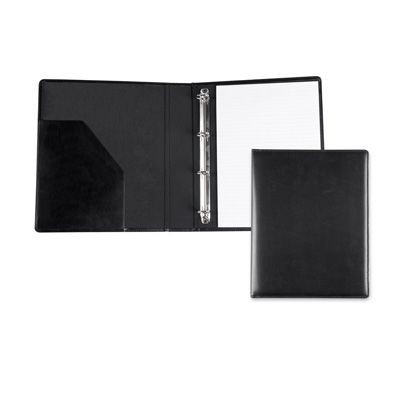RECYCLED ELEATHER A4 RING BINDER
