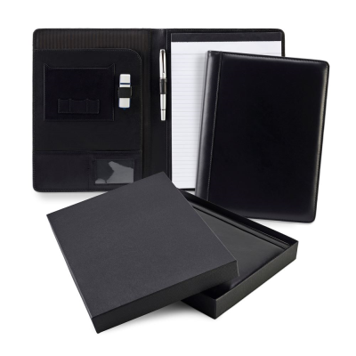 SANDRINGHAM NAPPA LEATHER A4 CONFERENCE PAD HOLDER