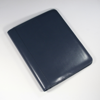 WARWICK A4 NON-ZIPPED FOLDER IN NAVY