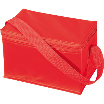 6 CAN MINI COOL BAG in Red
