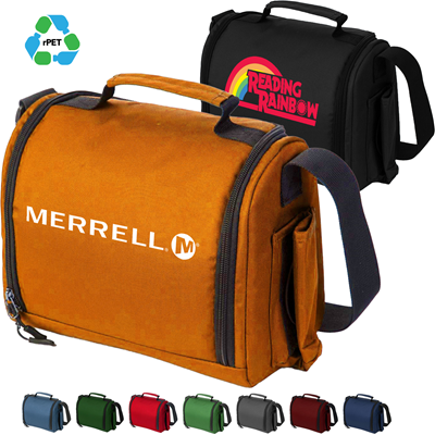 6-CAN RPET RECYCLED 600D POLYESTER THERMAL INSULATED COOL BAG