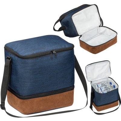 BIG COOL BAG with 2 Compartments in Darkblue