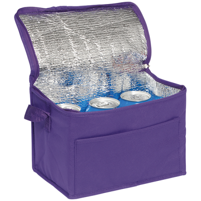 CHATHAM 6 CAN COOLER in Purple - PROMOTIONAL CORPORATE GIFT