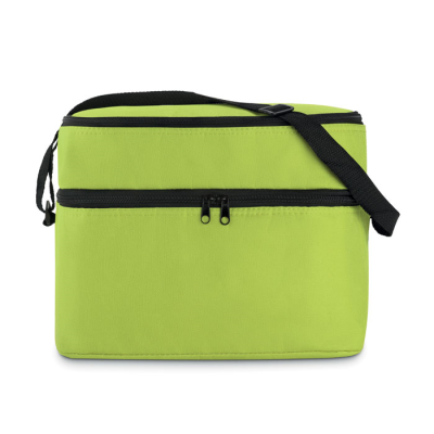 COOL BAG with 2 Compartments in Lime