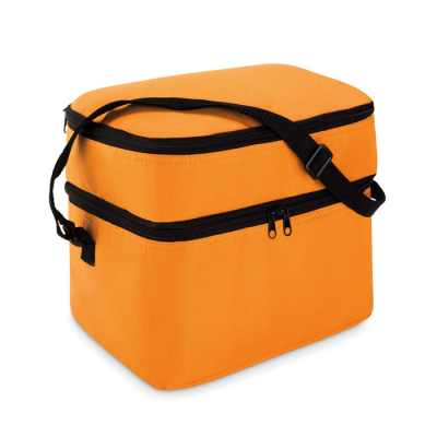COOL BAG with 2 Compartments in Orange