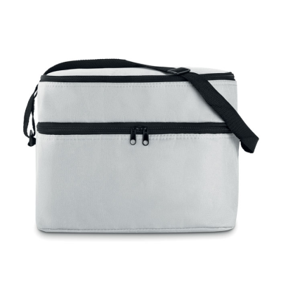 COOL BAG with 2 Compartments in White