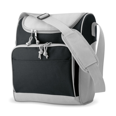 COOL BAG with Front Pocket in Black