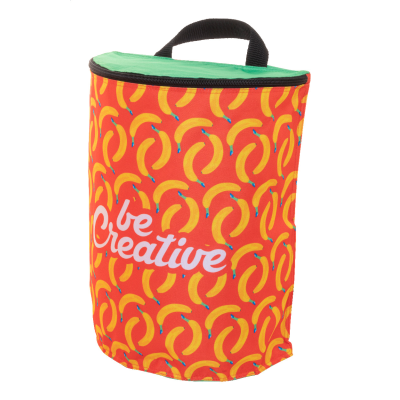 CUSTOM RPET COOLER BACKPACK RUCKSACK in Black