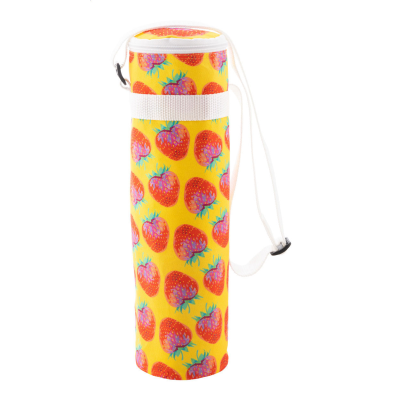 CUSTOM WINE BOTTLE COOL BAG in White