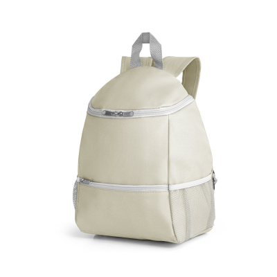 JAIPUR COOLER BACKPACK RUCKSACK 10L in 600D Polyester in Pale Grey