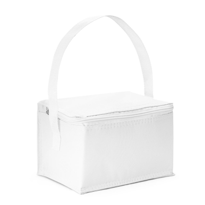 JEDDAH COOL BAG 3 L in 600D Polyester in White
