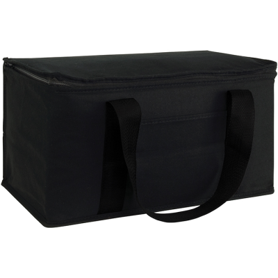 MARDEN ECO 12 CAN COTTON COOL BAG in Black