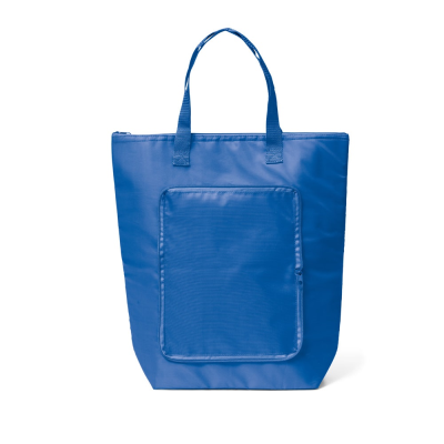 MAYFAIR FOLDING COOL BAG in 210D Polyester 15 L in Royal Blue