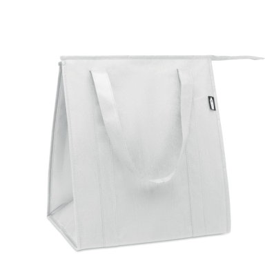 NON WOVEN RPET COOL BAG in White
