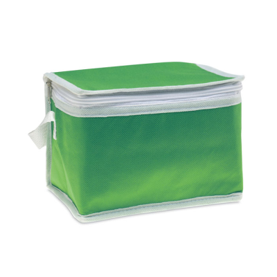 NONWOVEN 6 CAN COOL BAG in Green