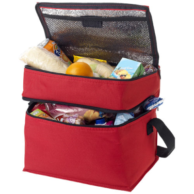 OSLO 2-ZIPPERED COMPARTMENTS COOL BAG 13L