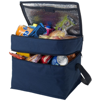 OSLO 2-ZIPPERED COMPARTMENTS COOL BAG 13L