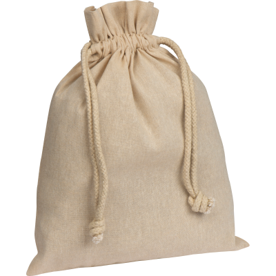 RECYCLED COTTON BAG PASADENA in Beige 