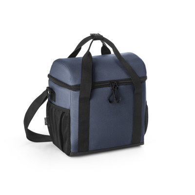 ROMA M PADDED COOL BAG in Recycled Polyester 600D Ripstop 11 L in Blue