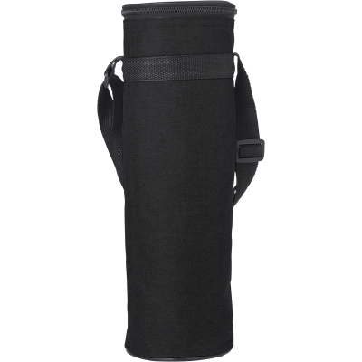 RPET COOL BAG FOR a SINGLE BOTTLE in Black
