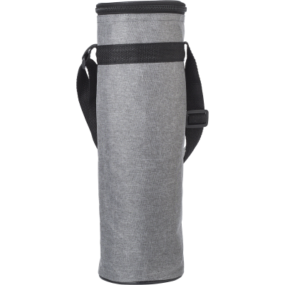 RPET COOL BAG FOR a SINGLE BOTTLE in Grey