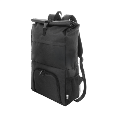 RPET COOLER BACKPACK RUCKSACK in Black