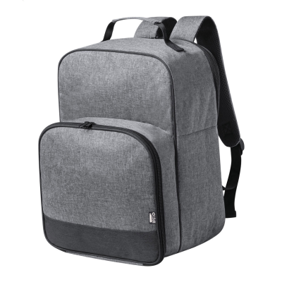 RPET COOLER PICNIC BACKPACK RUCKSACK in Grey