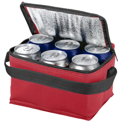 SPECTRUM 6-CAN COOL BAG 4L in Red