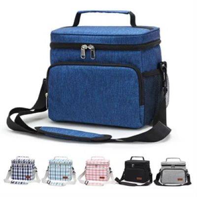 THERMAL INSULATED OUTDOOR LUNCH COOLER TOTE SINGLE SHOULD STRAP BAG