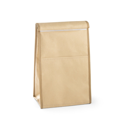 YORK COOL BAG UP TO 4 L MADE OF THERMAL INSULATED TERMIC in Natural - PROMOTIONAL CORPORATE GIFT