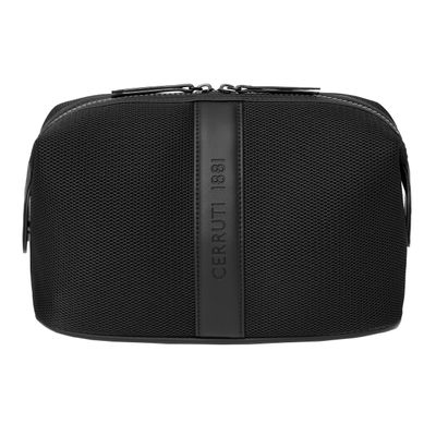 COSMETIC-CASE MESH BLACK