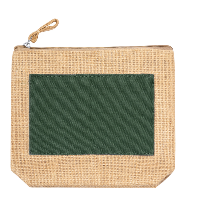 COSMETICS BAG in Green