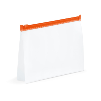 MARGOT AIRTIGHT EVA COSMETICS BAG in Orange