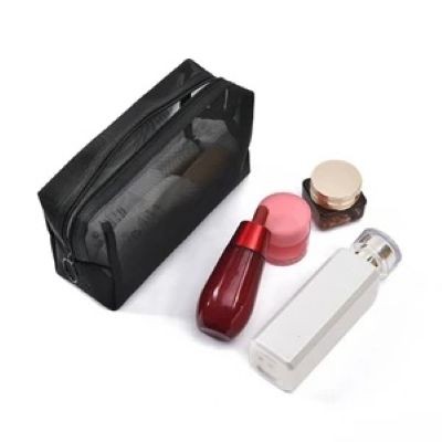 MESH MAKEUP STORAGE BAG