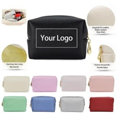 PU LEATHER WATERPROOF MAKEUP BAG