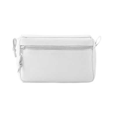 PVC FREE COSMETICS BAG in White