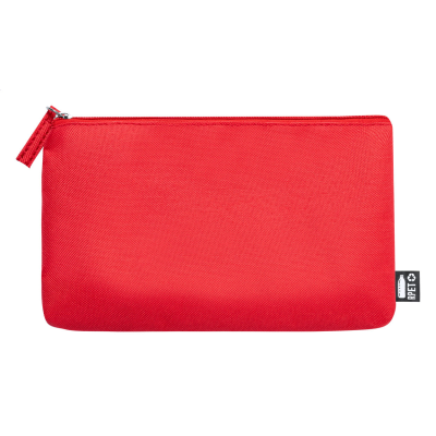 RPET COSMETICS BAG in Red
