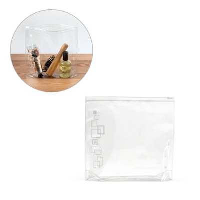 VALENTINA AIRTIGHT PVC COSMETICS BAG