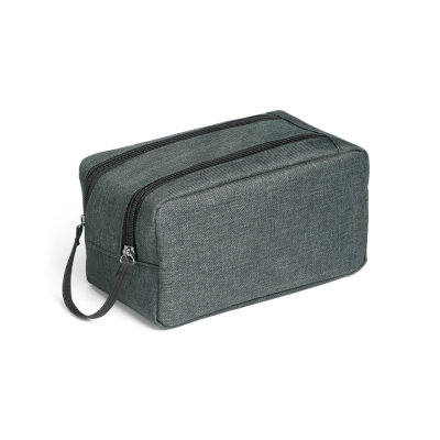 WAYNE TOILETRY BAG in High Density 600D with Handle in Grey