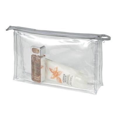 ZIP TOP CLEAR TRANSPARENT BAG